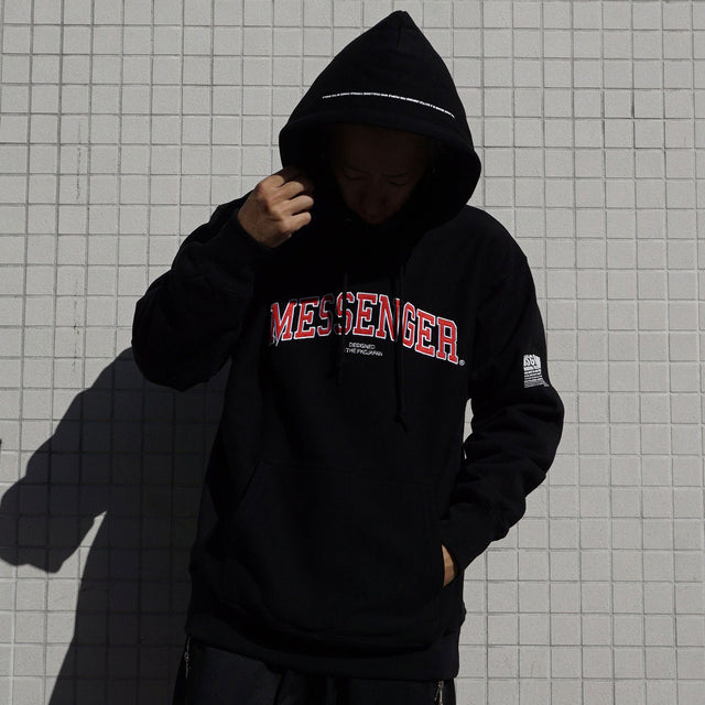 MSGR パーカー / MESSENGER PATCH 12oz FLEECE LINING PULL HOOD