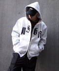 MSGR ジップパーカー / OLD ENGLISH ARCH 15oz FLEECE LINING ZIP HOOD