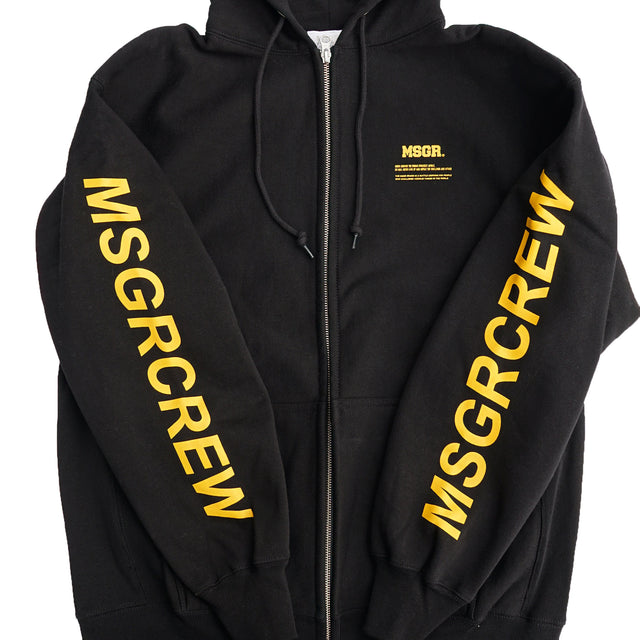 MSGR ジップパーカー / SLV LOGO 12oz ZIP HOOD