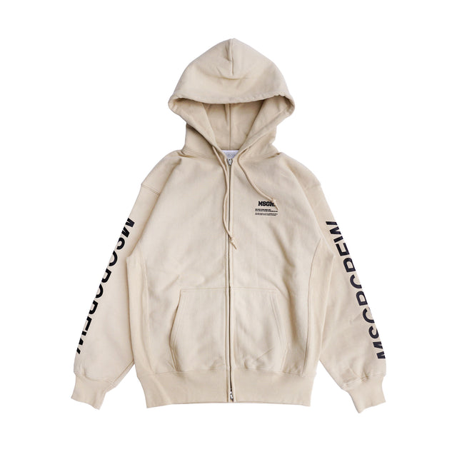 MSGR ジップパーカー / SLV LOGO 12oz ZIP HOOD