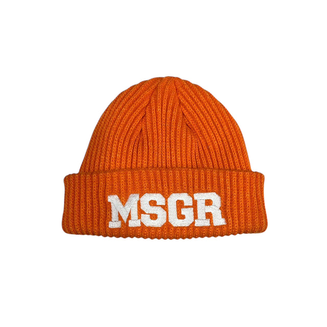 MSGR ニット帽 / LOGO EMB KNIT BEANIE