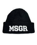 MSGR ニット帽 / LOGO EMB KNIT BEANIE