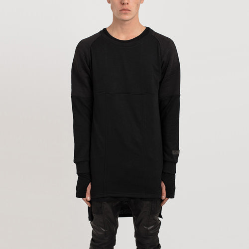 Stealth Tech Sweater-Black