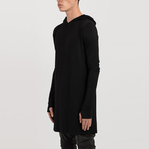Stealth Under Armour Hooded Tee-Black