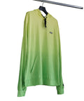 NEON GREEN GRADATION HOOD