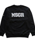 MSGR トレーナー / BLOCK LOGO 4+28 EMBLOID HEAVYWEIGHT CREW