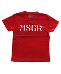 MSGR キッズTシャツ / KID'S STENCIL LOGO TEE