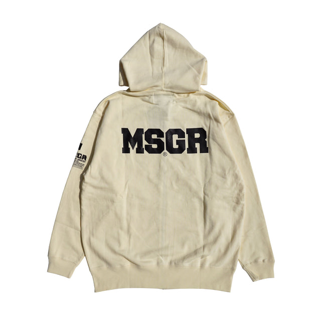 MSGR ジップパーカー / BLOCK LOGO ZIP HOOD