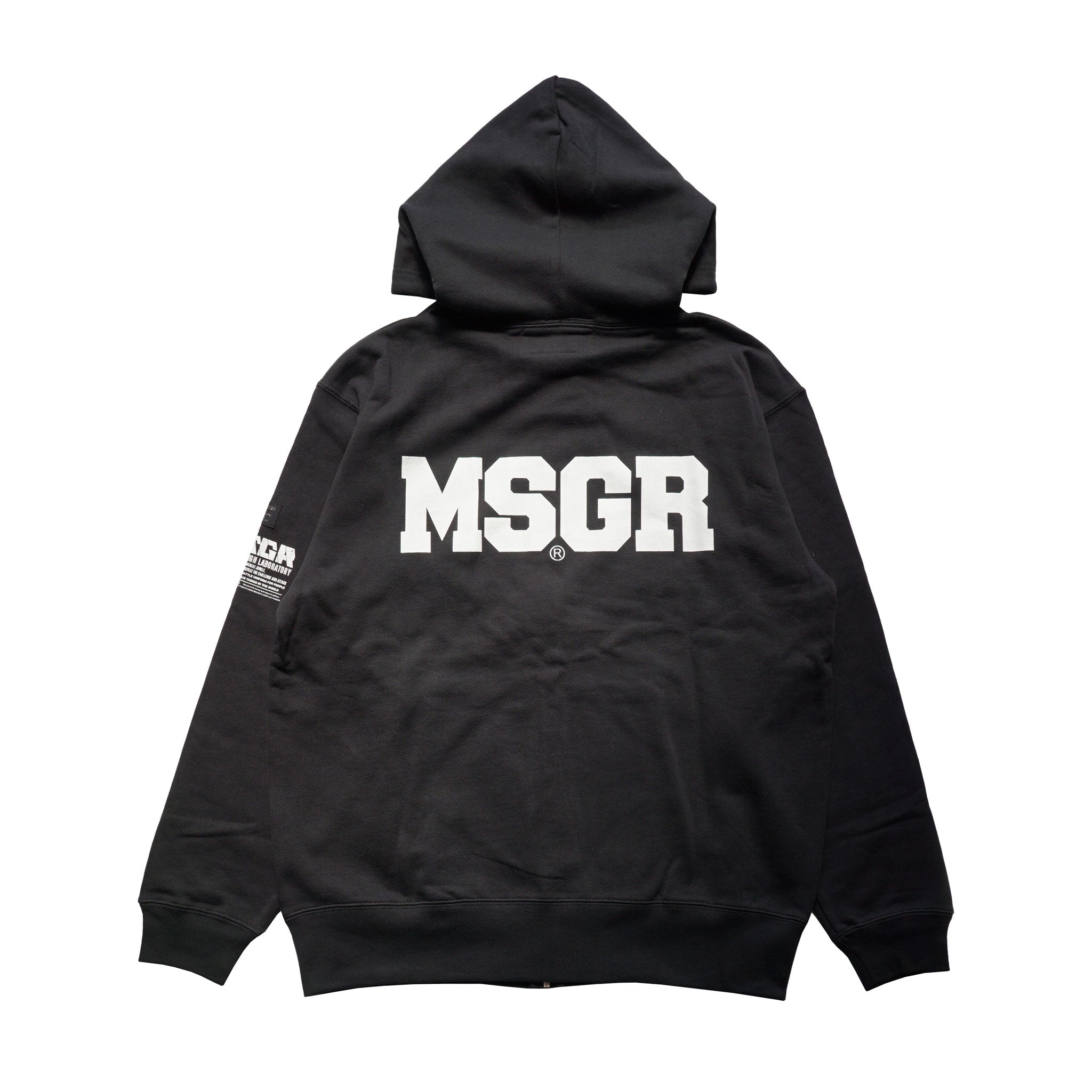 MSGR ジップパーカー / BLOCK LOGO ZIP HOOD – boil FUKUOKA WEB STORE