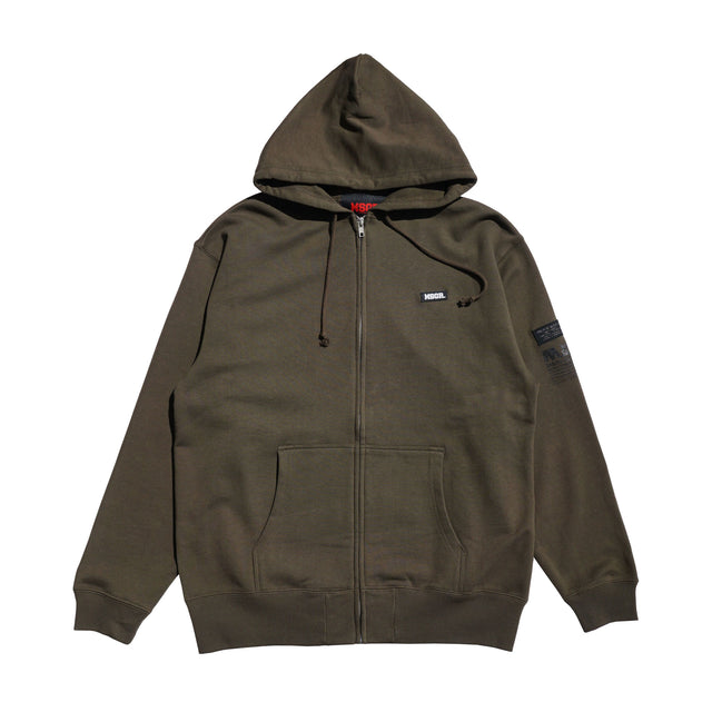 MSGR ジップパーカー / BLOCK LOGO ZIP HOOD