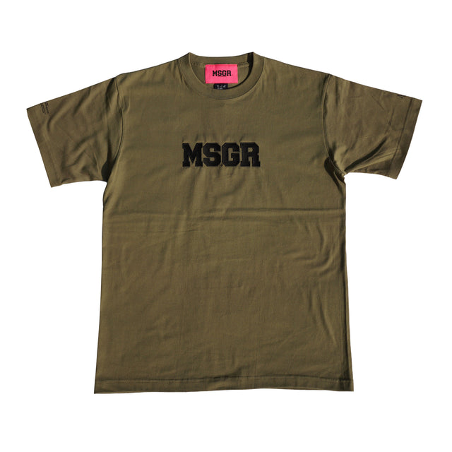 MSGR Tシャツ / BLOCK LOGO 18 EMBLOID PREMIUM TEE