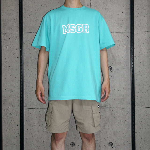 MSGR Tシャツ / REFRECTOR EDGE BLOCK LOGO TEE