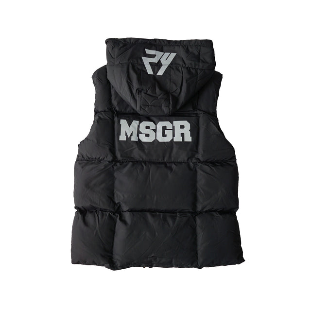MSGR ベスト / Hood Puff Vest