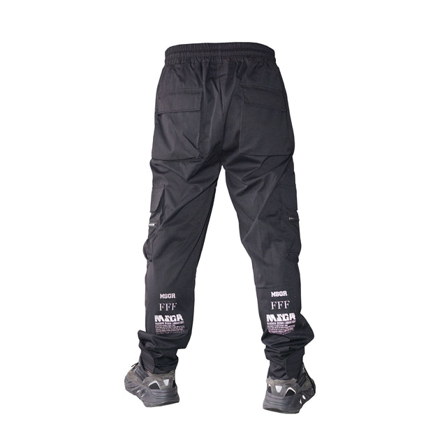 MSGR パンツ / Refrector Piping Zip Cargo Pants