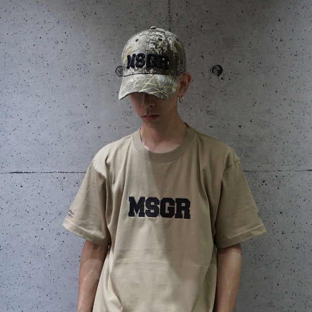 MSGR キャップ / 3D BLOCK LOGO CAMOUFLAGE CAP