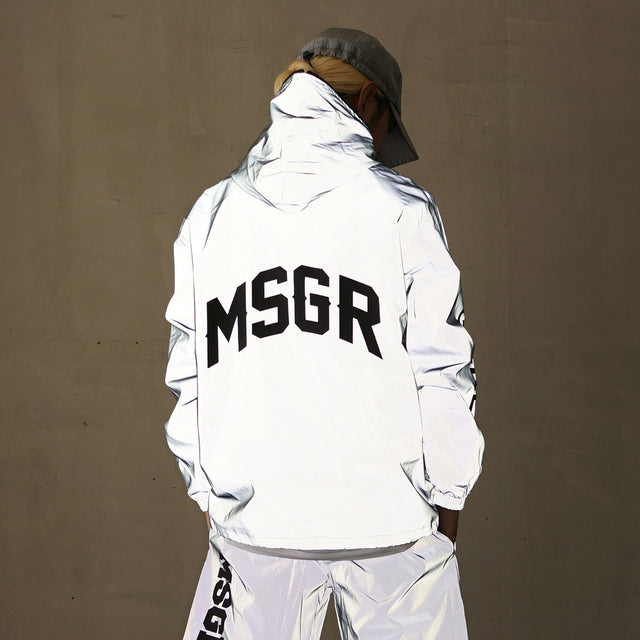 MSGR ジャケット / Refrector Superzip Hood Jacket-B
