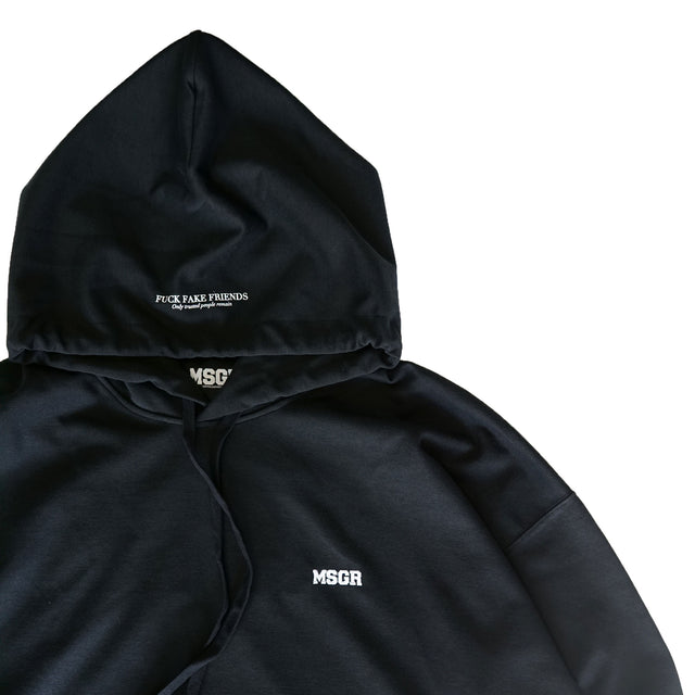 MSGR パーカー / 4+28 Logo EMB Ponch Oversize Pull Hood