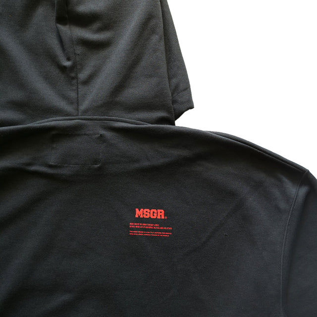 MSGR パーカー / Box Logo EMB Ponch Oversize Pull Hood