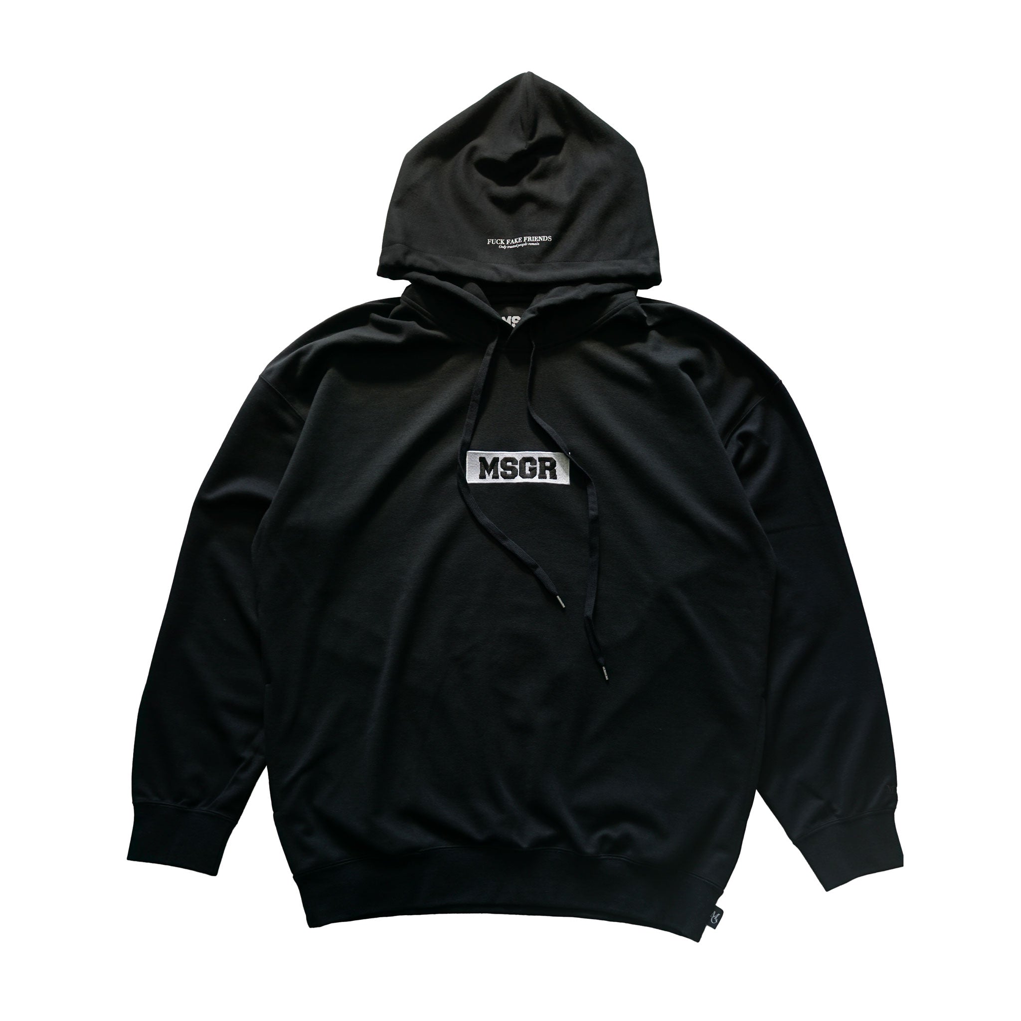 MSGR パーカー / Box Logo EMB Ponch Oversize Pull Hood – boil