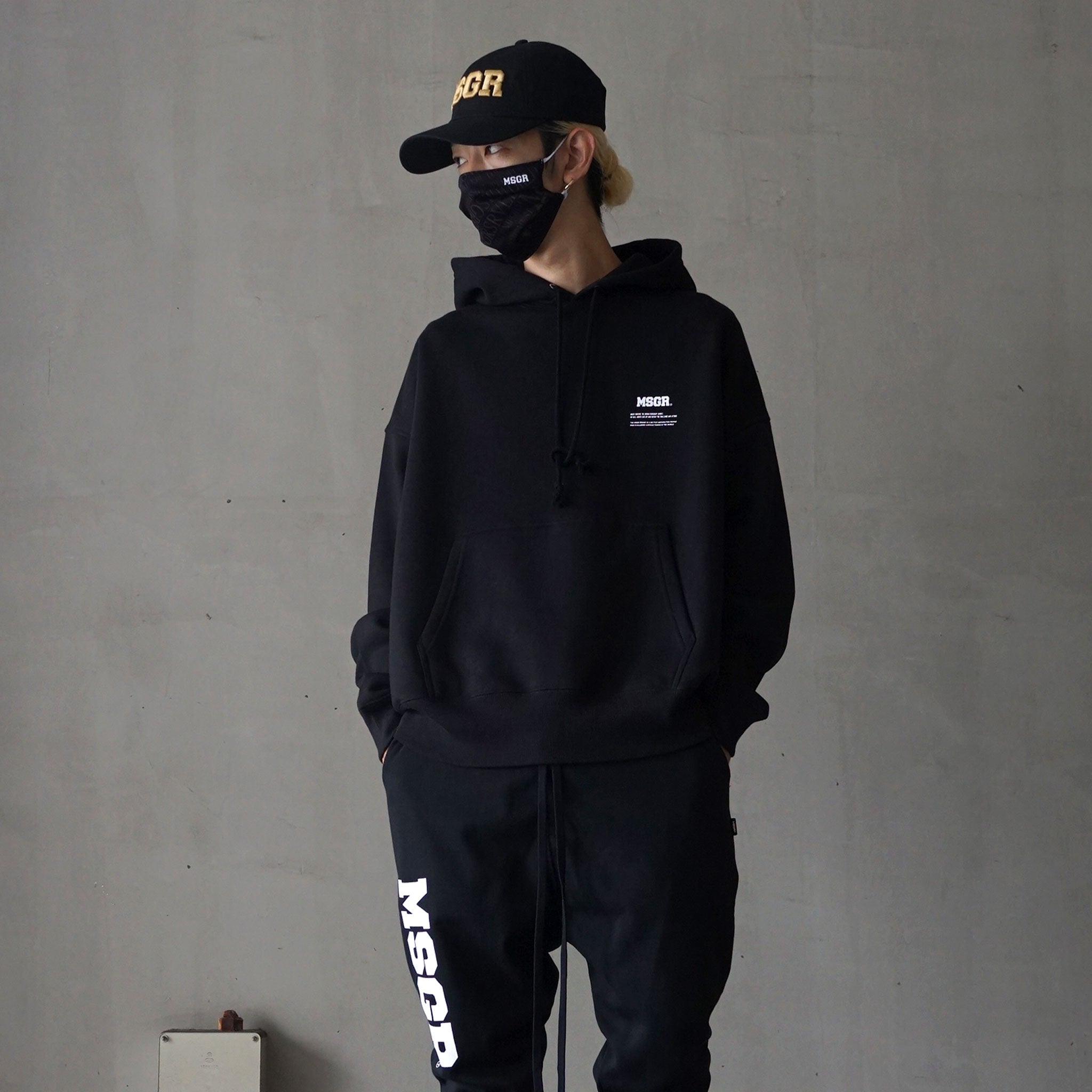 MSGR パーカー / Big MSGR Oversize 12oz Pull Hood – boil FUKUOKA