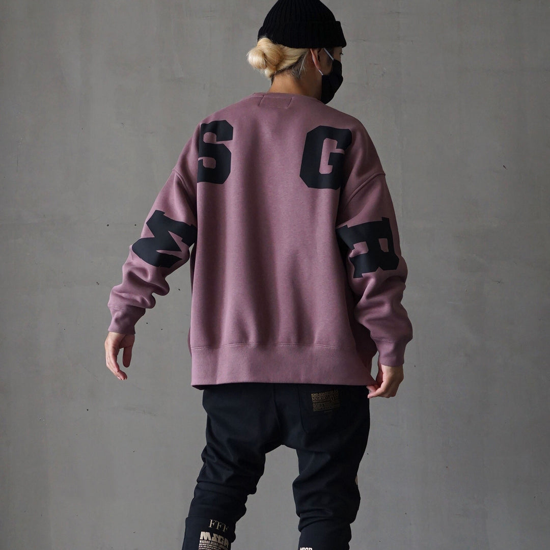 MSGR トレーナー / Big MSGR Oversize 10oz Crew – boil FUKUOKA WEB STORE