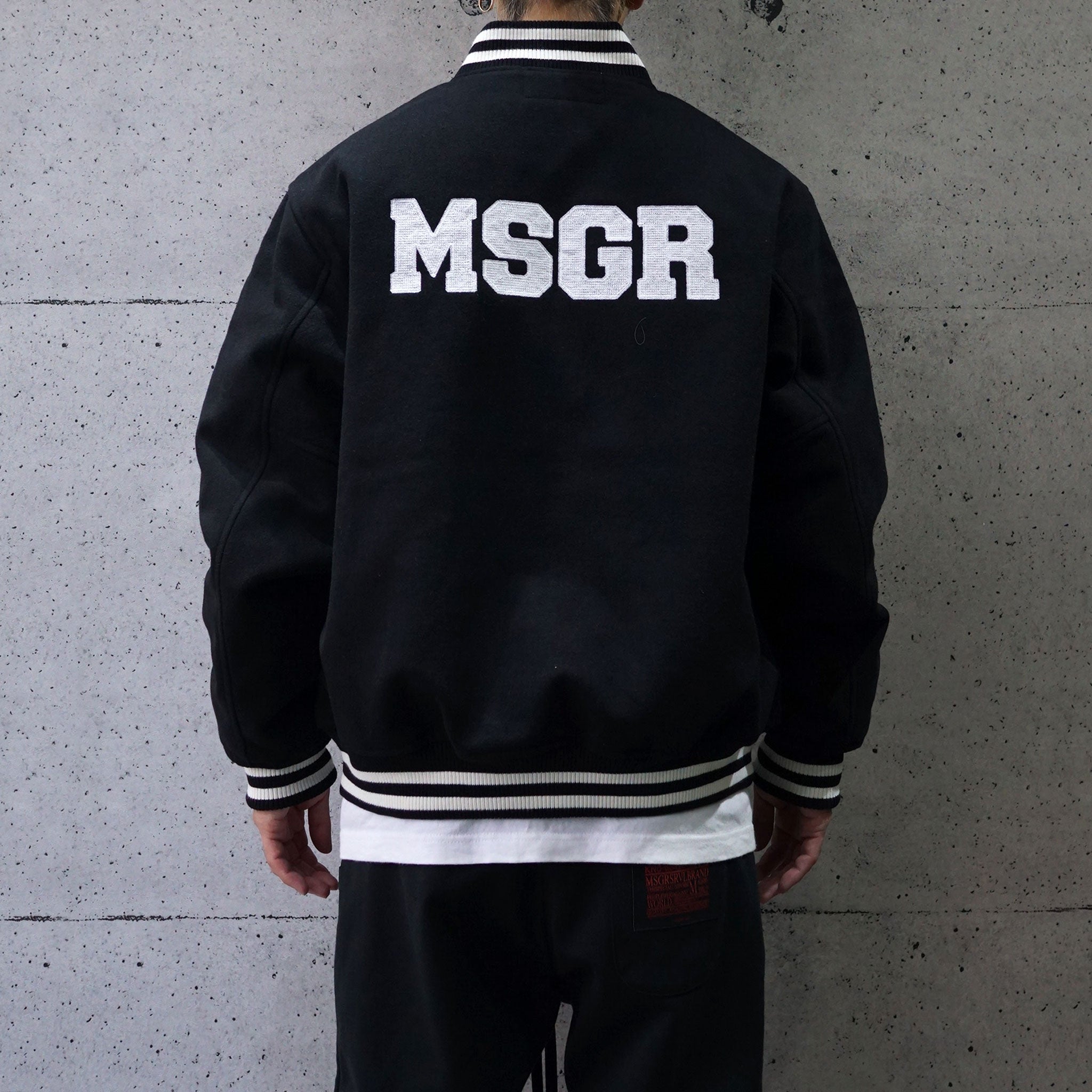 MSGRジャケット / Melton Virsity Jacket – boil FUKUOKA WEB STORE