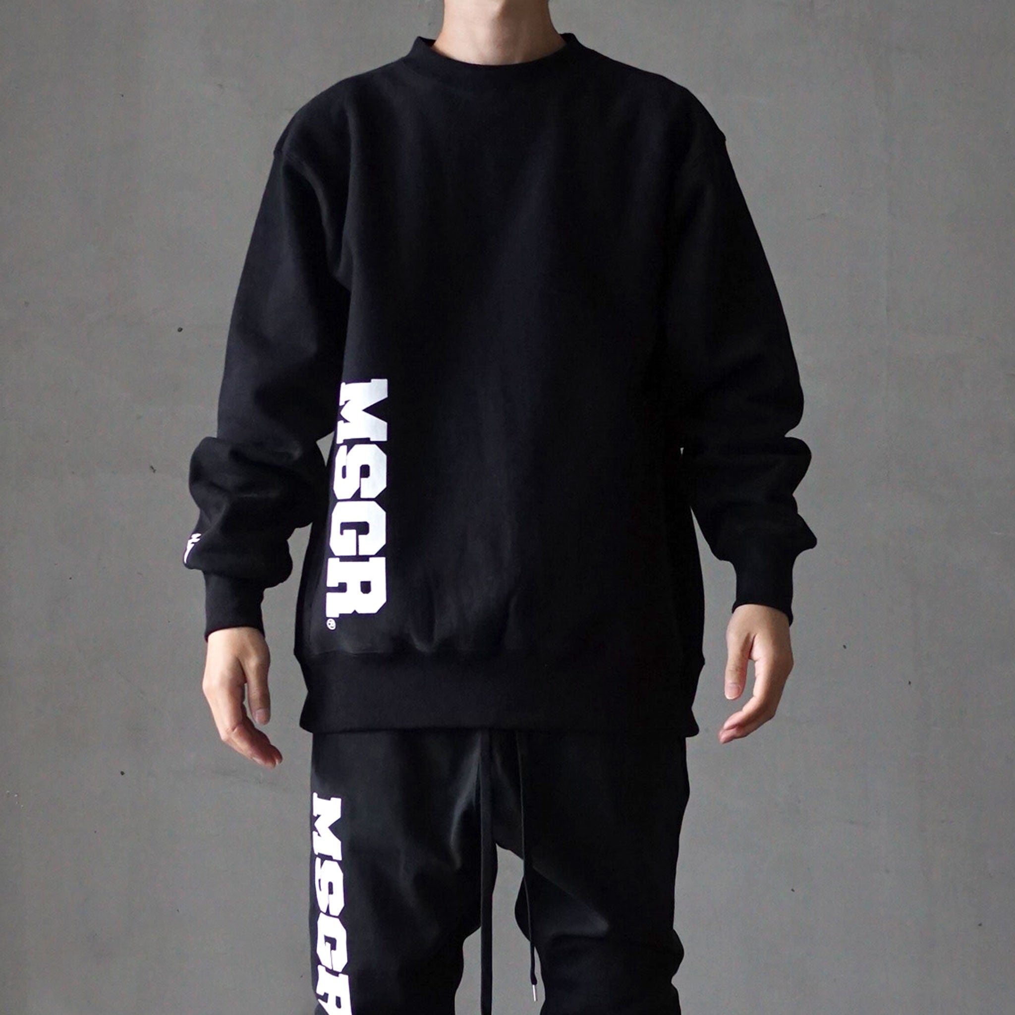 MSGR トレーナー / Virtical Logo 12oz Heavyweight Crew