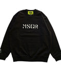 MSGR トレーナー / STENCIL LOGO 10OZ PILE CREW