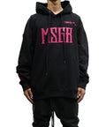 MSGR パーカー / STONE BANG LOGO OVERSIZE POCKET PULL HOOD