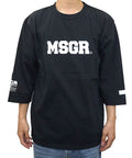MSGR 七分袖 / BLOCK LOGO 3/4 SLV