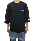 MSGR 七分袖 / 4cm BLOCK LOGO 3/4 SLV