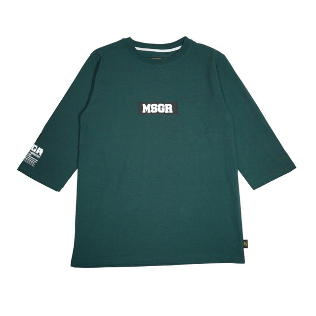 MSGR Tシャツ / BOXIE LOGO 3/4SLV TEE