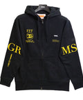 MSGR ジップパーカー / MSGR ON THE ARM ZIP HOOD