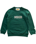 MSGR KIDS トレーナー / KIDS REFRECTOR LOGO CREW