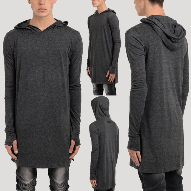 Stealth Under Armour Hooded Tee-Charcoal