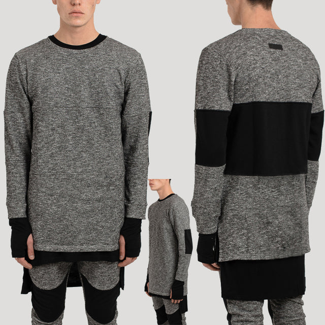 Stealth Tech Sweater-Charcoal