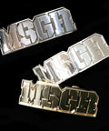 MSGR バックル / PREMIUM STENCIL LOGO BUCKLE