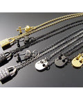MSGR ネックレス ジュエリー オーダー / &SKULL&PADLOCK PENDANT